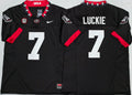 Georgia Bulldogs Black #7 LUCKIE Jersey