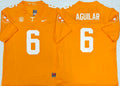 Tennessee Volunteers Orange #6 AGUILAR Jersey
