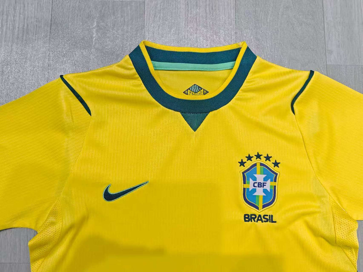 KIDS Brazil  World Cup Home Kit – Yellow/Blue/Green