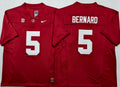 Alabama Crimson Tide Red #5 BERNARD Jersey