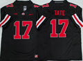 Ohio State Buckeyes Black #17 TATE Jersey