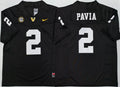 Vanderbilt Commodores Black #2 PAVIA Jersey
