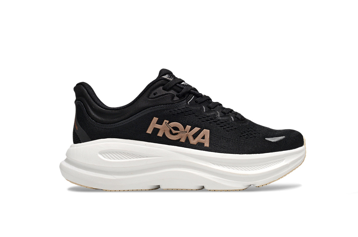 HOKA ONE ONE Bondi 9 Black/Rose Gold