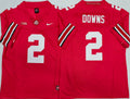 Ohio State Buckeyes Red #2 DOWNS Jersey