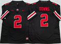 Ohio State Buckeyes Black #2 DOWNS Jersey