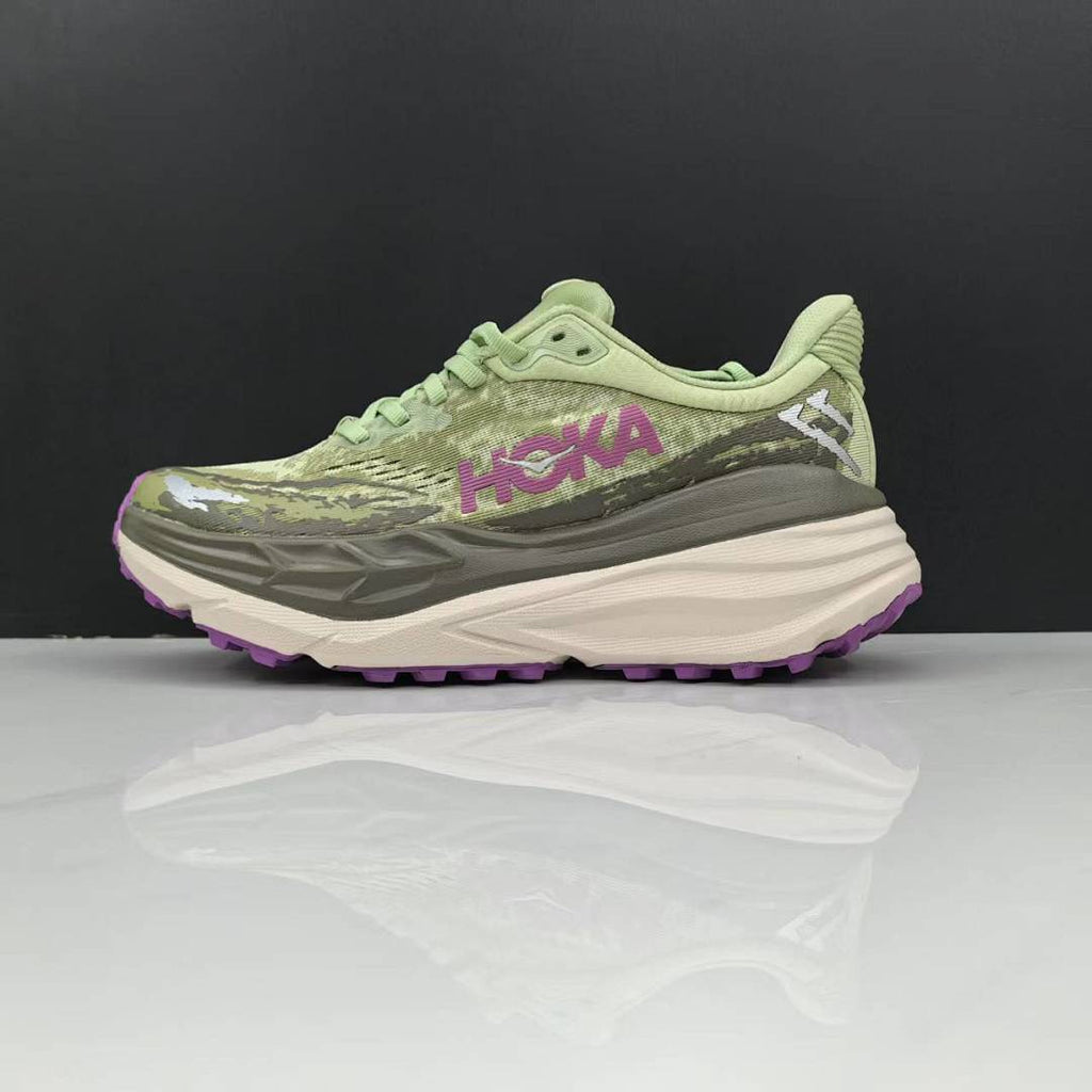 HOKA ONE ONE Women's Stinson 7 "Seed Green / Beet Root"