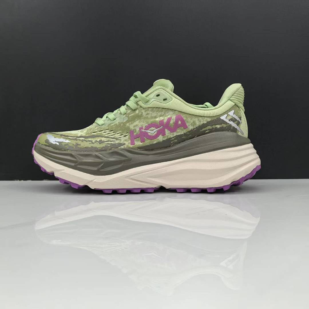 HOKA ONE ONE Women's Stinson 7 "Seed Green / Beet Root"