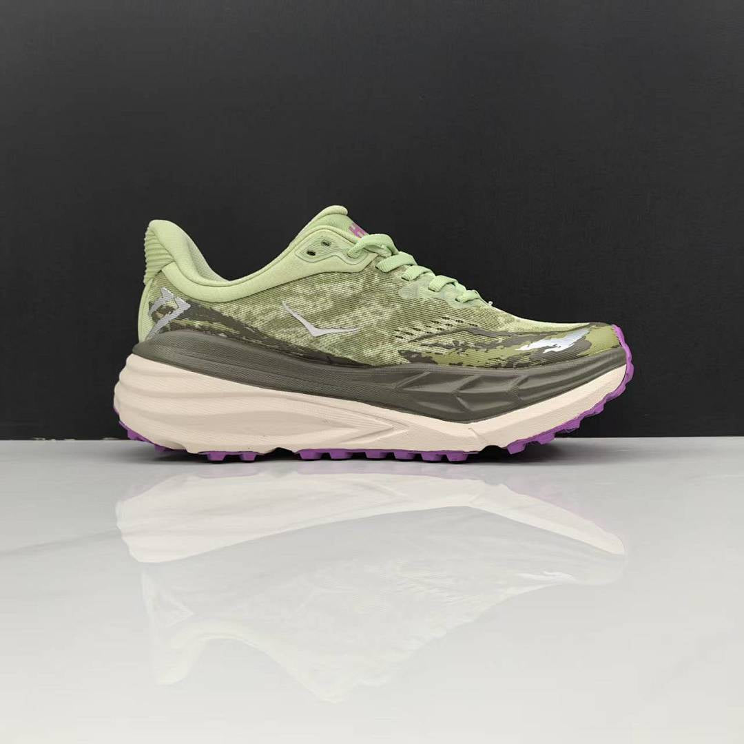 HOKA ONE ONE Women's Stinson 7 "Seed Green / Beet Root"