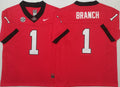 Georgia Bulldogs Red #1 BRANCH Jersey