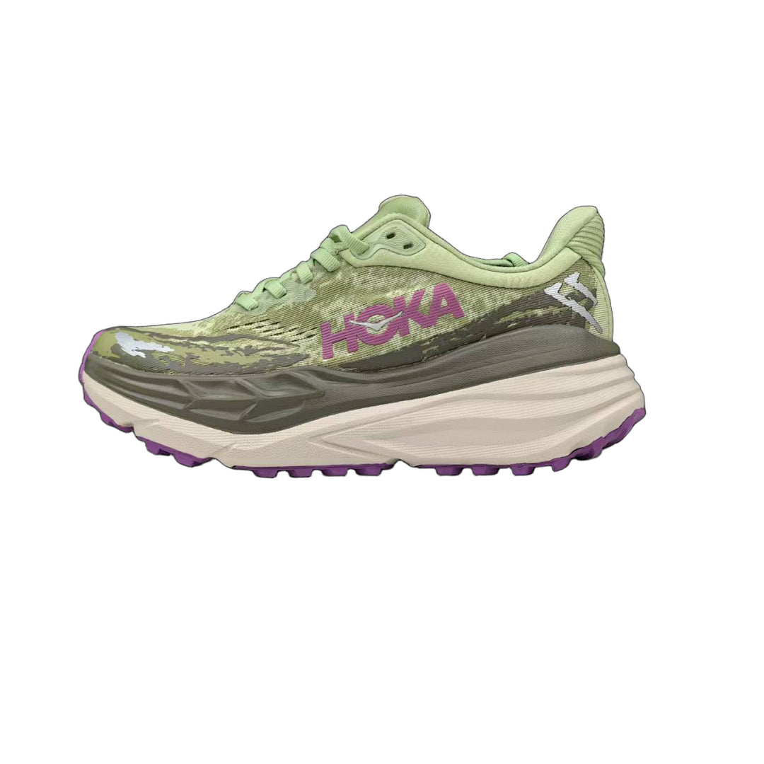 HOKA ONE ONE Women's Stinson 7 "Seed Green / Beet Root"