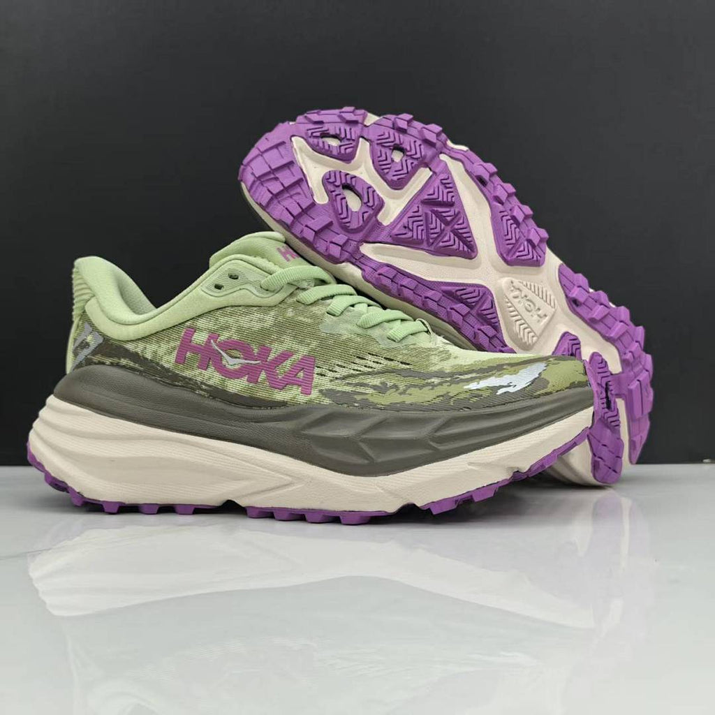 HOKA ONE ONE Women's Stinson 7 "Seed Green / Beet Root"