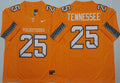 Tennessee Volunteers Orange #25 TENNESSEE Jersey