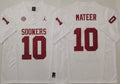 Oklahoma Sooners White #10 MATEER Jersey