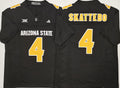 Arizona Sun Devils Black #4 SKATTEBO Jersey