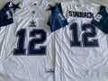 Dallas Cowboys White #12 STAUBACH Jersey
