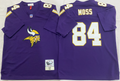 Minnesota Vikings Purple #84 MOSS Jersey