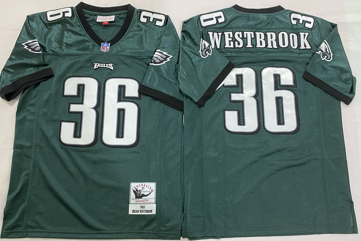 Philadelphia Eagles Green #36 WESTBROOK Jersey