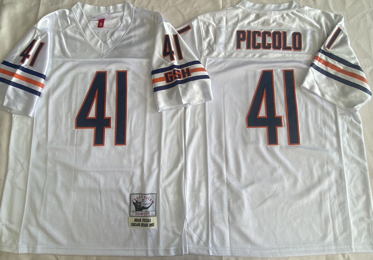 Chicago Bears White #41 PICCOLO Jersey