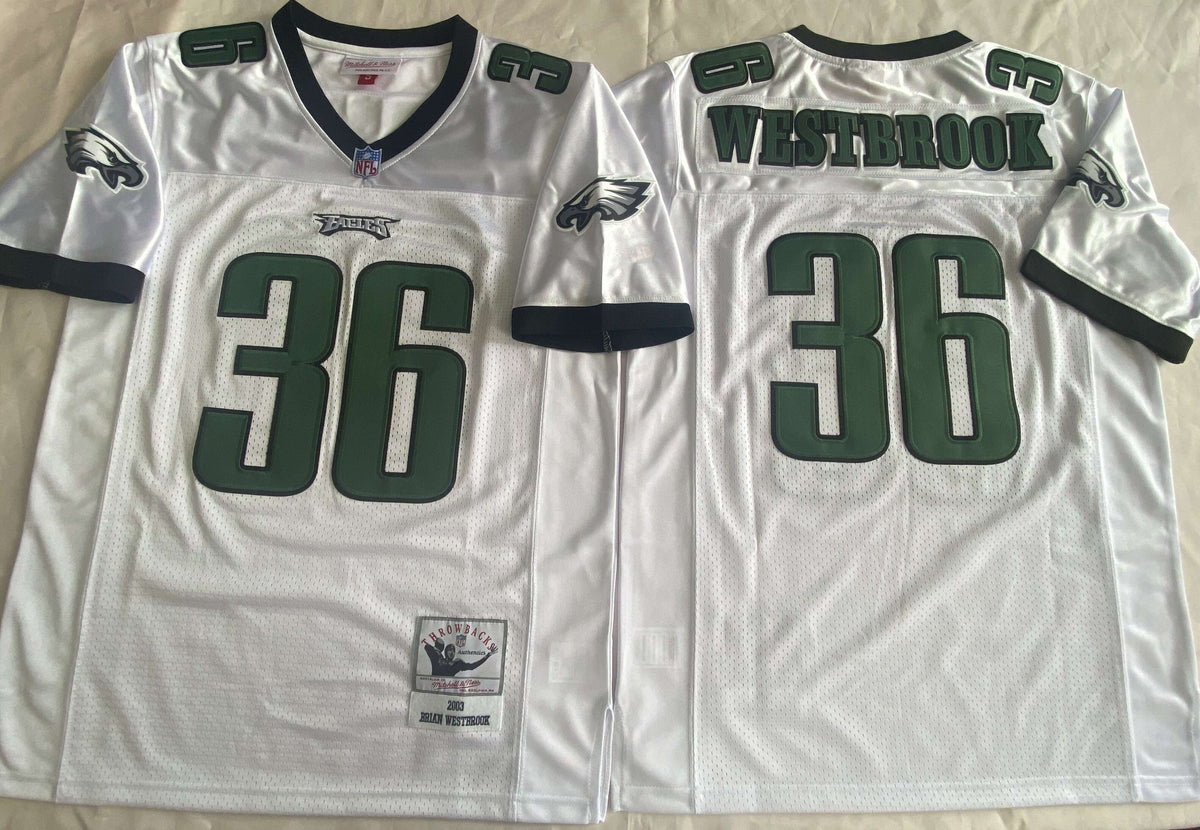 Philadelphia Eagles White #36 WESTBROOK Jersey