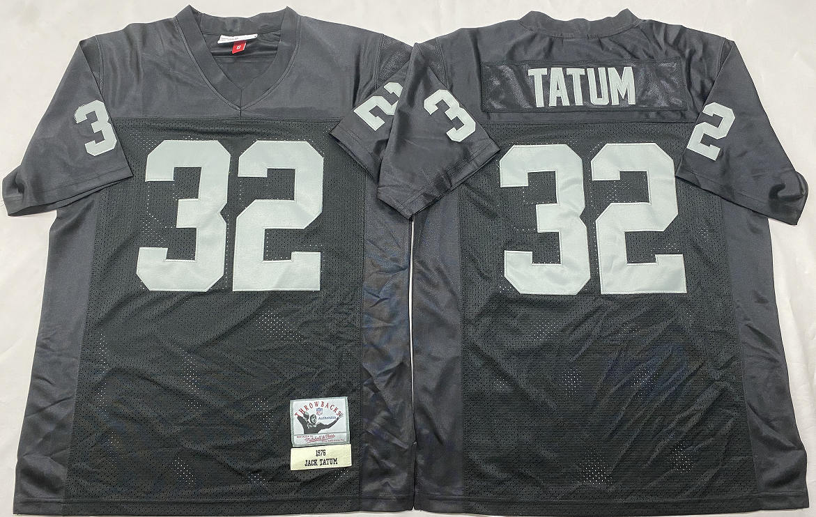 Oakland Raiders Black #34 TATUM Jersey