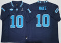 North Carolina Tar Heels Blue #10 MAYE Jersey