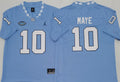 North Carolina Tar Heels Blue #10 MAYE Jersey