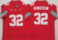 Ohio State Buckeyes Red #32 HENDERSON Jersey