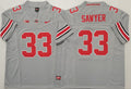Ohio State Buckeyes GRAY #33 SAWYER Jersey