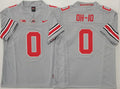 Ohio State Buckeyes GRAY #0 OH-IO Jersey