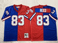 Buffalo Bills Blue Red #83 REED Jersey