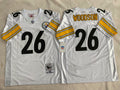 Pittsburgh Steelers White #26 WOODSON Jersey