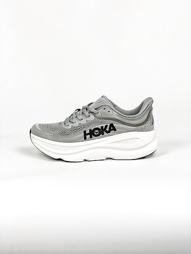HOKA ONE ONE Bondi 9 "Grout / Black"