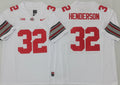 Ohio State Buckeyes White #32 HENDERSON Jersey