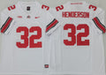 Ohio State Buckeyes White #32 HENDERSON Jersey