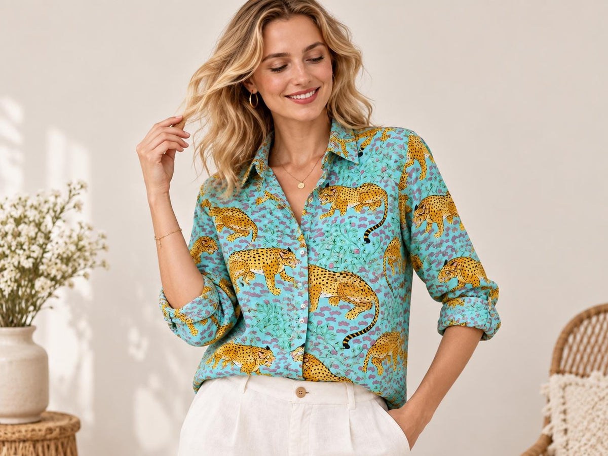 Women Button Down Blouse, Casual Long Sleeve Shirt, Premium Lightweight Top, Work to Weekend Blouse, Resort Wear Fashion Gift for Her