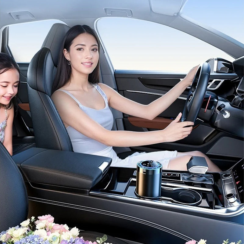 🚗Smart Car Diffuser Set with Light & Spray Modes🔥