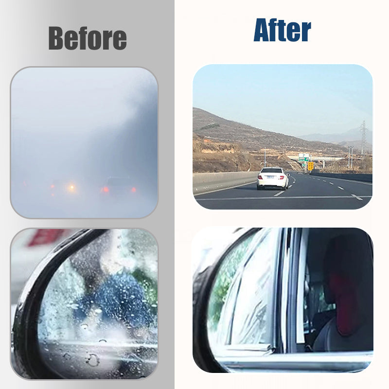 🚗 BUY 2 GET 1 FREE! ✨ Car Glass Rain Repellent & Anti-Fog Kit - Creates Invisible Protective Layer for Enhanced Visibility in All Weather Conditions 🌧️🔮