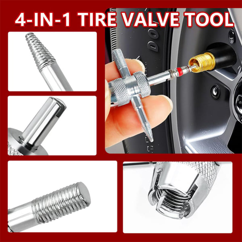 ⏳🔥LIMITED-TIME 50% OFF! 🚗 Quick Change Car Tire Valve Tool Kit – Fast, Easy & Hassle-Free ✨