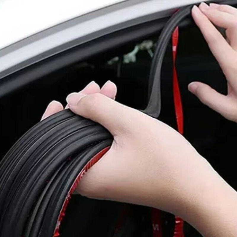 🚗 50% OFF NOW! 🔧 Self-Adhesive Car Door Rubber Sealing Strip – Reduces Noise, Dust-Proof & Easy Installation 🛡️