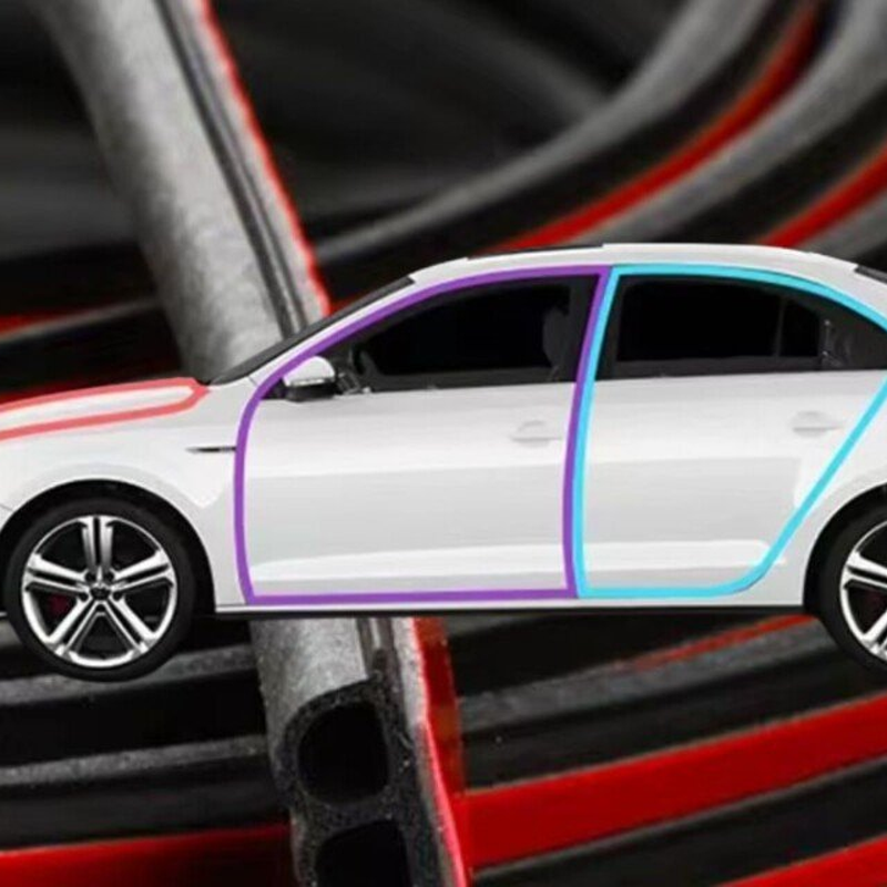 🚗 50% OFF NOW! 🔧 Self-Adhesive Car Door Rubber Sealing Strip – Reduces Noise, Dust-Proof & Easy Installation 🛡️