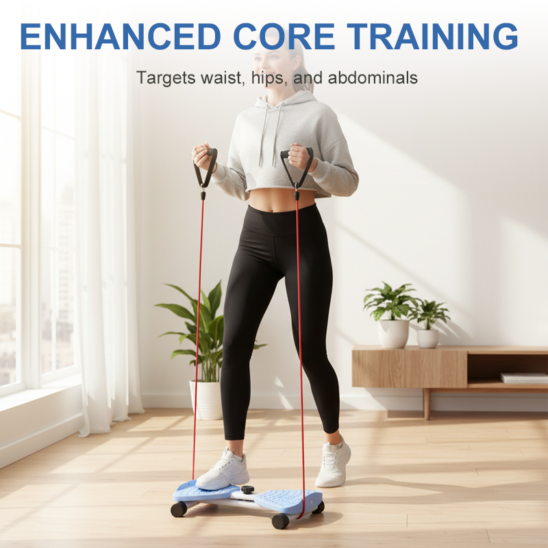 📢📢50% OFF !!!🧘‍♀️Compact Cardio Twisting Stepper Machine✨