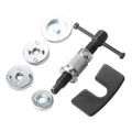 Brake Caliper Compression Tool Kit – Heavy-Duty CR-V Steel, Chrome-Plated Rust-Resistant, Precision T-Handle, Multiple Adapters for Universal Car Fit – Ideal for DIY & Professional Brake Pad Replacement